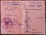 Legitymacja nr 62198 odznaki strzeleckiej III klasy wydana strz. Edmundowi cznemu w dniu 25 lipca 1932 r. (dok. ze zb. rodzinnych).