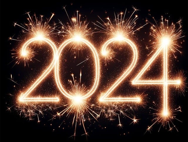 Szczliwego Nowego Roku 2024 (rys. Sara Svensson / Pixabay)
