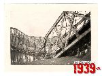Zniszczenia wojenne 1939 - most na Bzurze w Sochaczewie (fot. ze zbiorw Andrzeja Kornackiego).