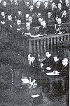 Jzef Beck wygasza przemwienie w Sejmie, 5 maja 1939 (rdo: Wikimedia Commons).