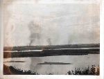 Pole Bitwy nad Bzur 1939 - niemiecki ostrza artyleryjski poudniowego brzegu Wisy ze skarpy wyszogrodzkiej (fot. ze zbiorw Piotra Kafliskiego).